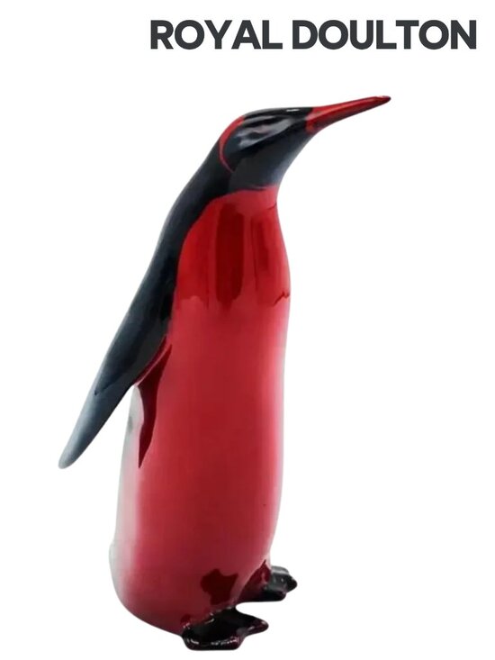 Royal Doulton Other - ROYAL DOULTON ENGLAND Flambé Emperor Penguin